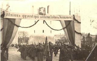 The forgotten crime of Poland: the attempted occupation of Lithuania An excerpt characterizing the Polish-Lithuanian War