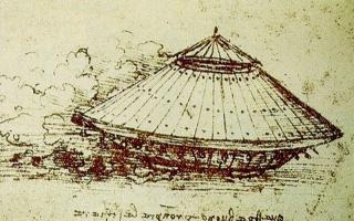 Leonardo da Vinçinin böyük ixtiraları